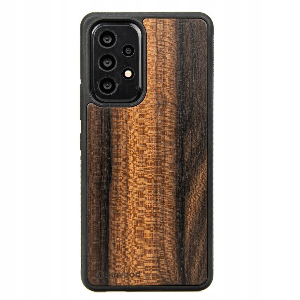 Dřevěné Pouzdro pro Samsung Galaxy A13 4G Ziricote