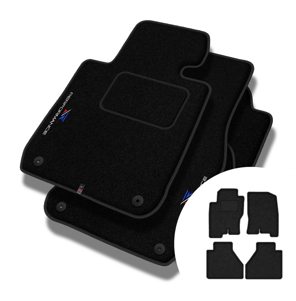 Velurové koberce Performance pro Nissan Navara III 2005-2007