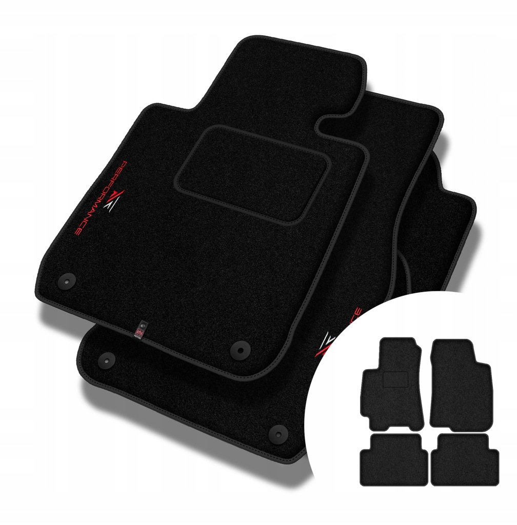 Velurové koberce Performance pro Daewoo Lanos T100 1997-2007