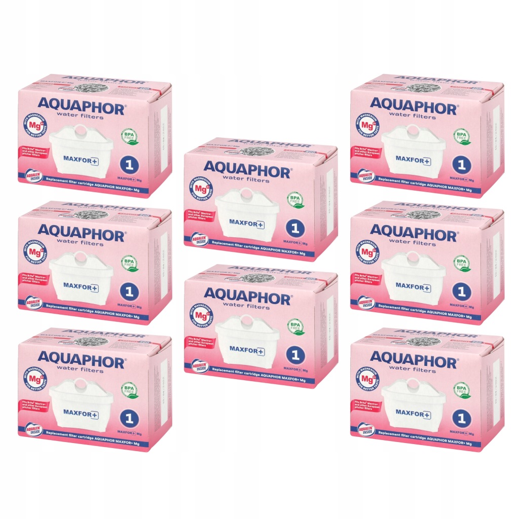 Filtrační vložka pro filtry na vodu Aquaphor Maxfor+ Mg 8 filtrů s hořčíkem