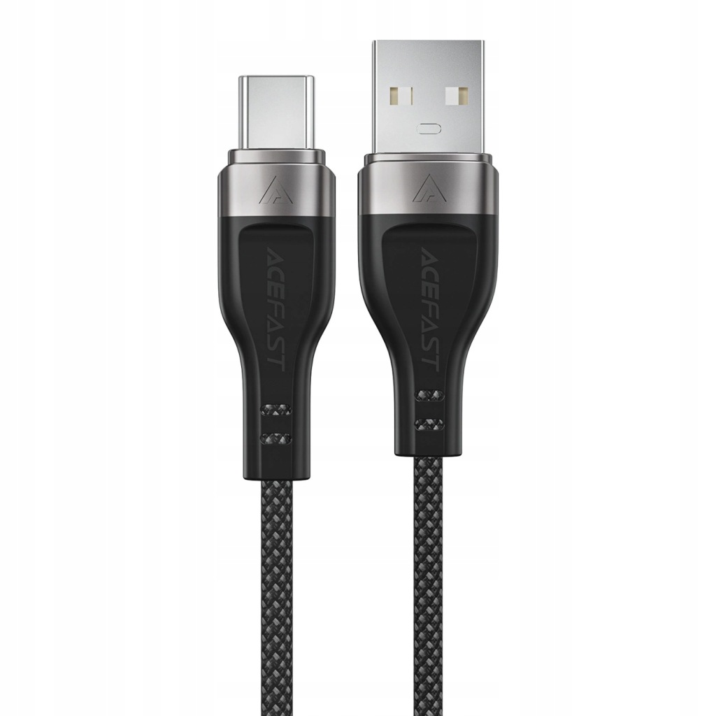 Kabel Acefast C11-04 Usb-a Usb-c 3A 1,2 m v magnetickém opletení černý
