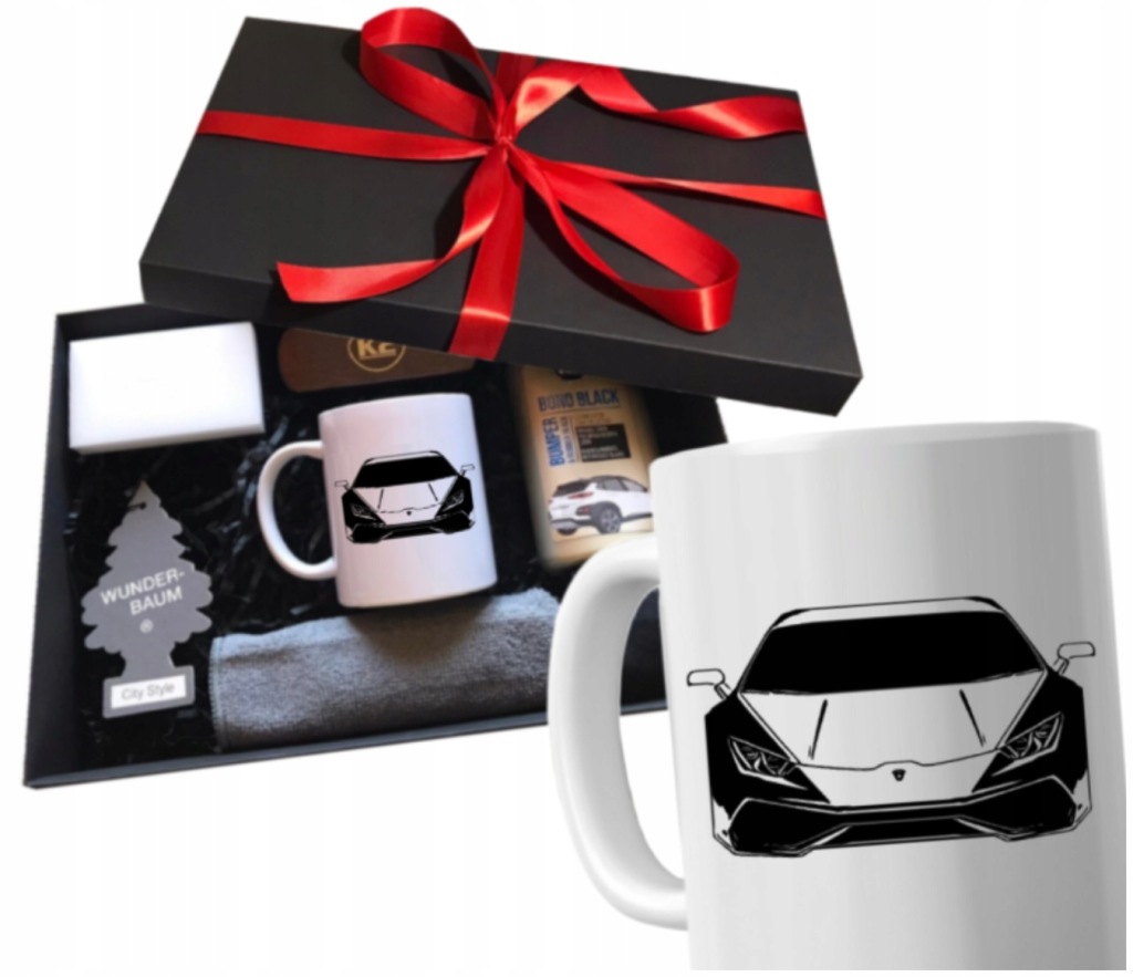 Sada Dárek k narozeninám pro kluka, řidiče auta Lamborghini