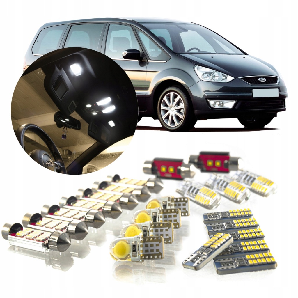 Ford Galaxy – Sada Led Osvětlení Interiéru! Vip