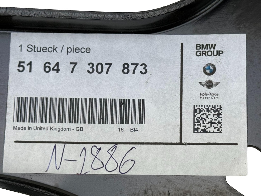 MINI Cooper One F55 F56 F57 Wspornik Pasa Okular Lewy Nowy OE 7307873 — zdjęcie 6