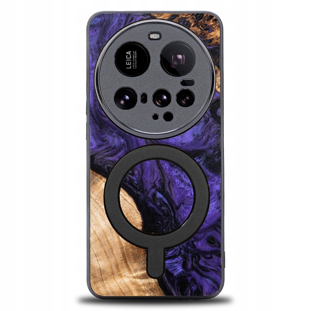 Pouzdro Bewood Unique pro Xiaomi 15 Ultra Violet s MagSafe