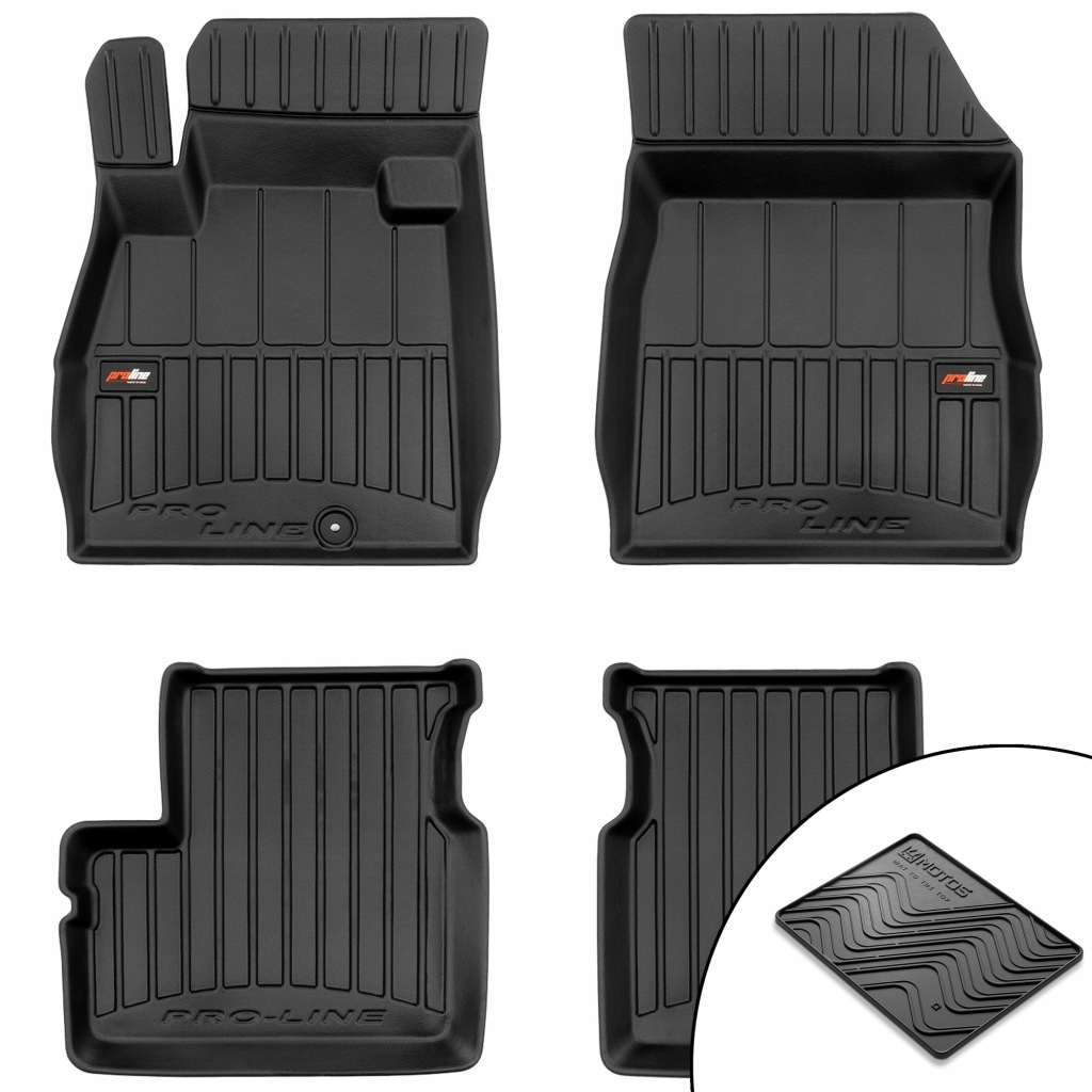 3D gumové koberce Nissan Micra K13 2010-2016 podložka bonus