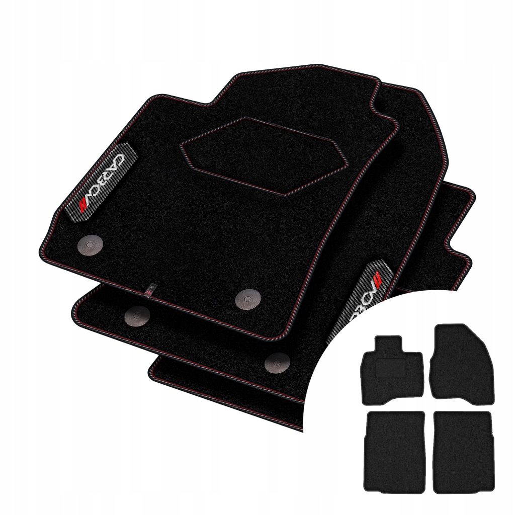 Velurové koberce Carbon pro Ford Explorer V 2010-2019