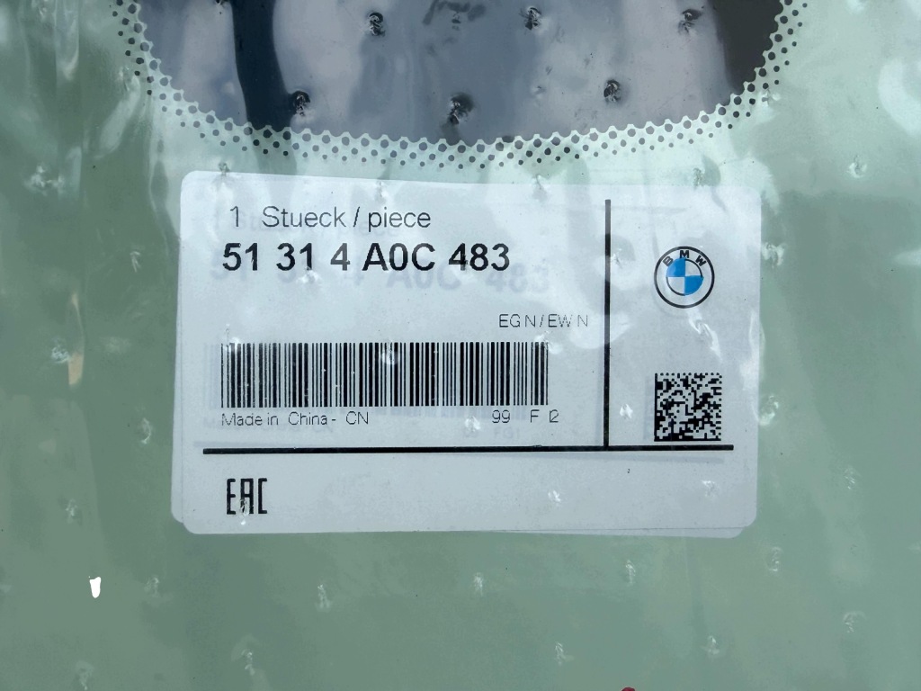 BMW X6 G06 Lci Szyba Czołowa Przednia Adcam FUYAO Nowa OE 4A0C483 — zdjęcie 5