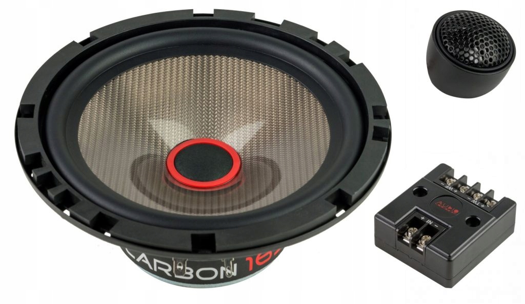 Sada Reproduktorů Audio System Carbon 165 165mm 16,5cm 2x80W Dvoucestné
