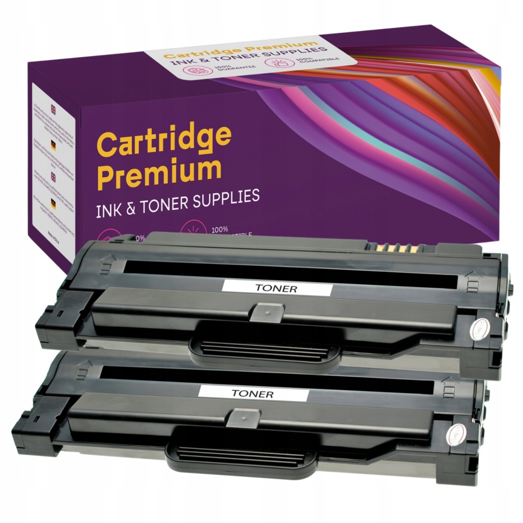 2 Toner pro Samsung SCX-4600fn SCX-4623fw D1052S