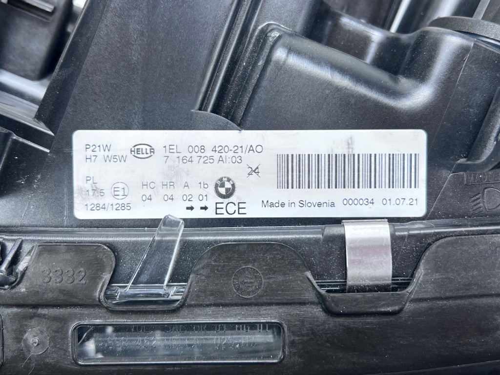 Bmw 7 E65 E66 lampa lewa Xenon Nowa Oryg 7164725 — zdjęcie 7