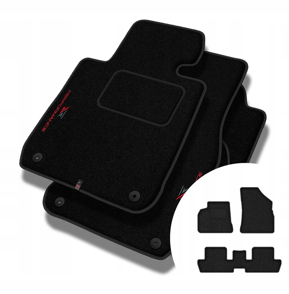 Velurové koberce Performance pro Peugeot 3008 I 2009-2016