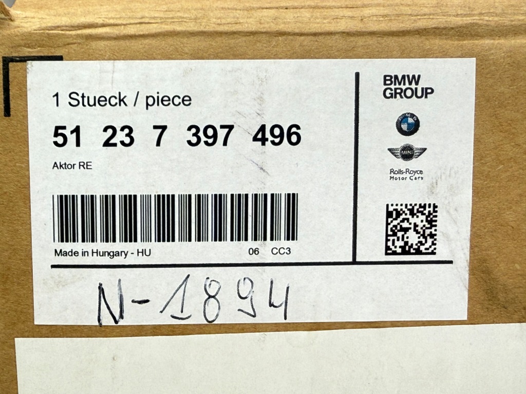 Bmw X3 M X4 M nabój ładunek maski komplet prawy lewy nowy 7397496 7397495 — zdjęcie 8