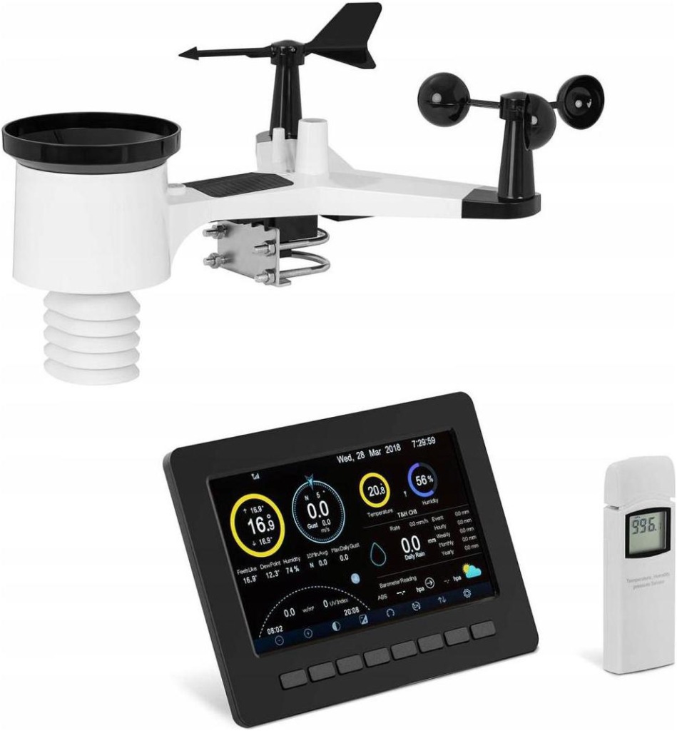 Bezdrátová meteorologická stanice – WiFi Steinberg SBS-WS-500 10030453