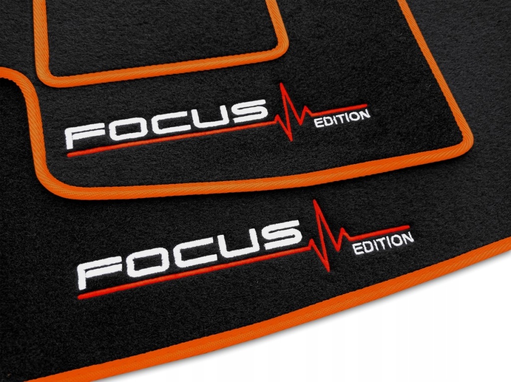 Velurové Koberce Ford Focus MK1-3d (1998-2004) 2x Focus Edition