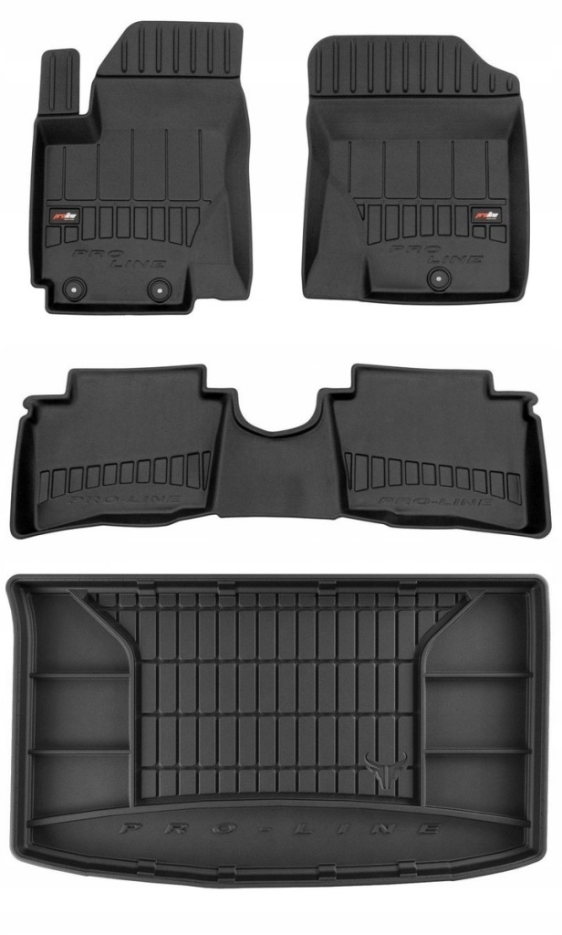 Set 3D gumové rohože Hyundai i20 1 Hb 2008-2014
