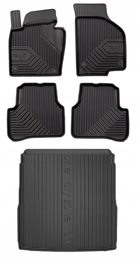 Set 77 Koberce a rohože Vw Passat B7 Sedan 2010-2014