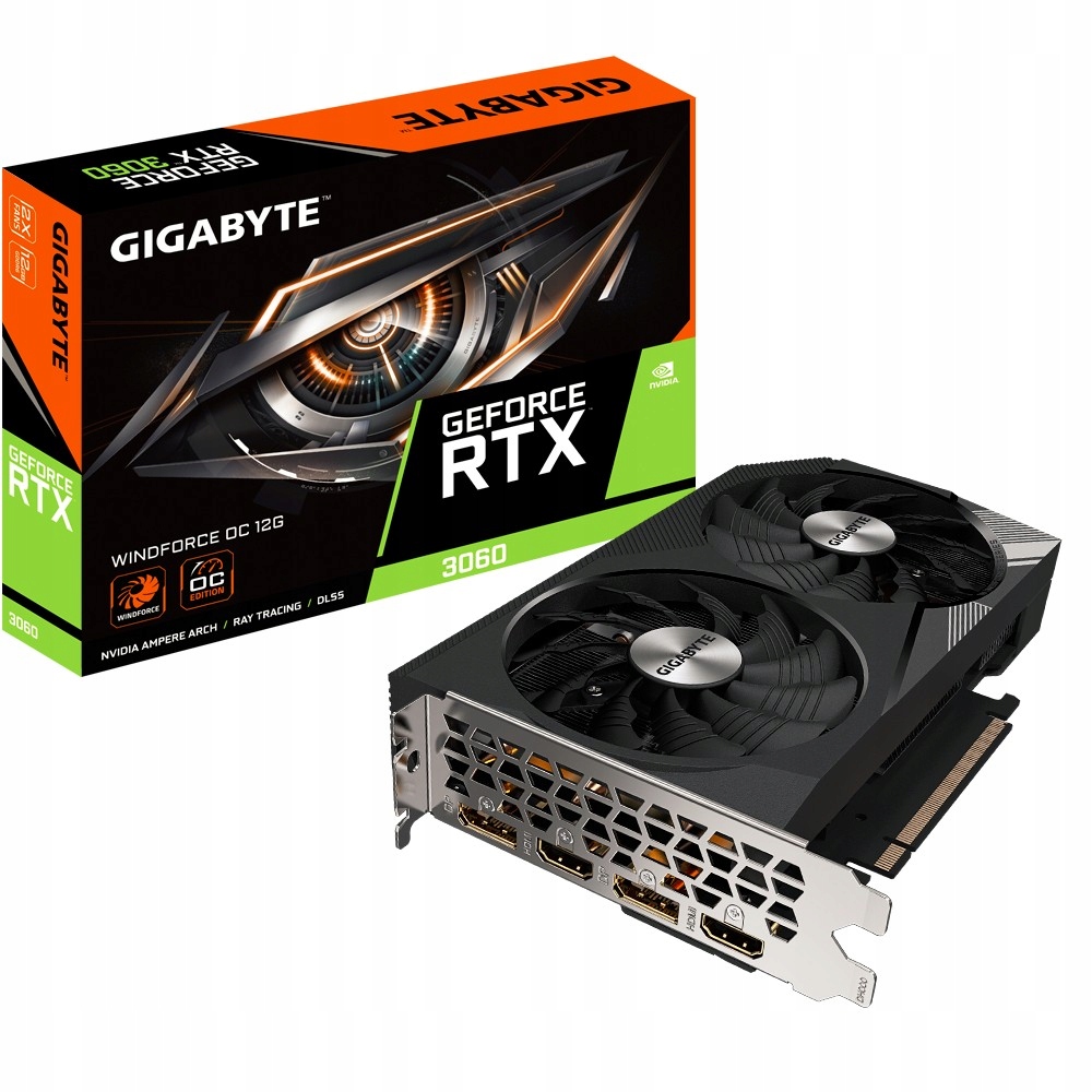 Karta nVidia GeForce Rtx 3060 Oc 2.0 Lhr 12GB DDR6