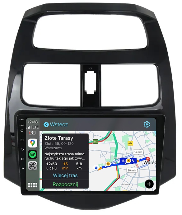 Chevrolet Spark Rádio Navigace Android Auto Carplay Mapy