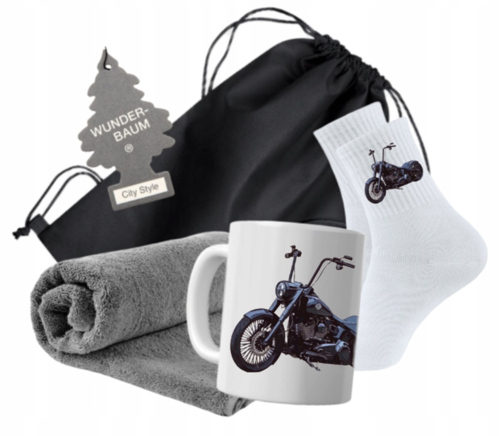 Dárek hrnek sáček vychytávky pro řidiče Motocykl Harley den otce tatínka