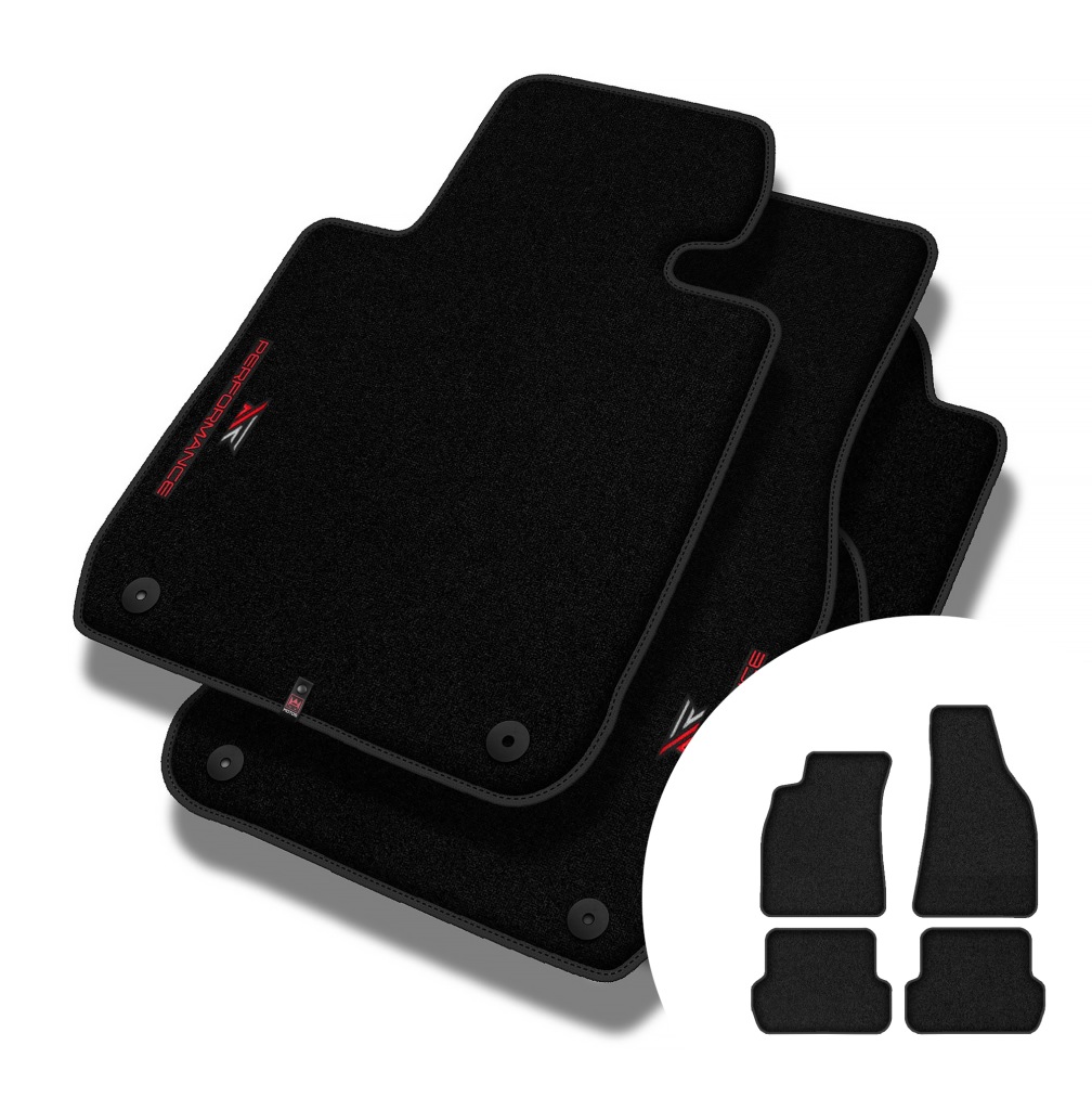 Velurové koberce Performance Premium pro Audi A4 B7 2004-2008