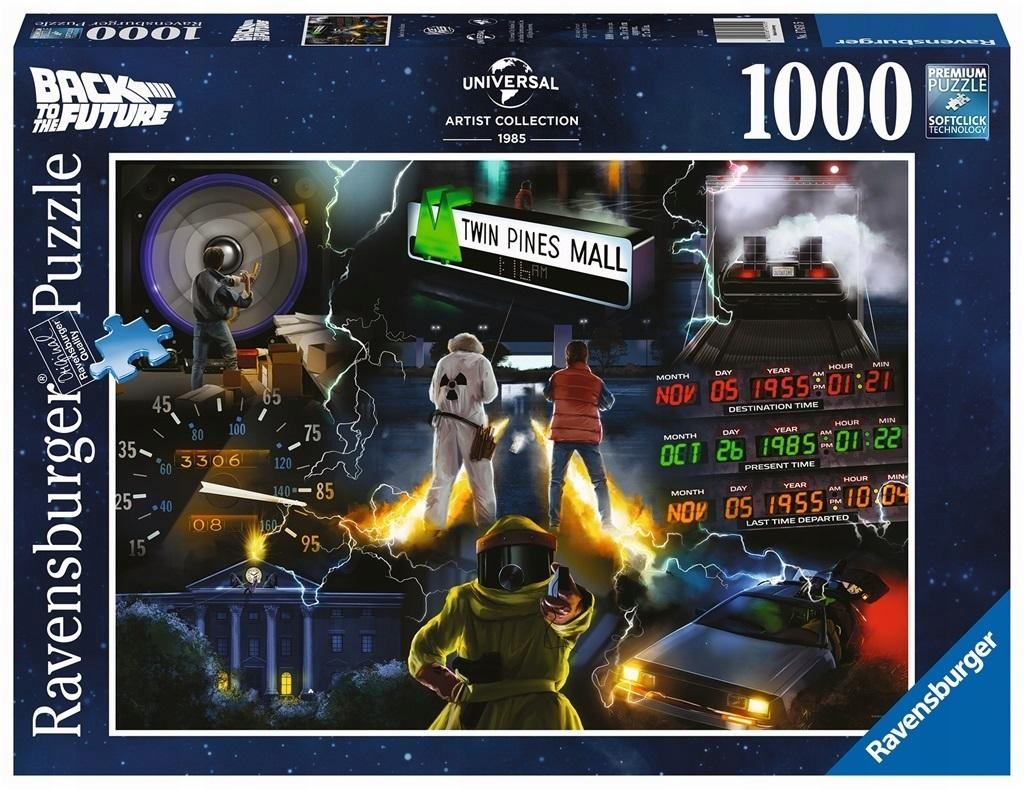 Puzzle Vzdělávací puzzle pro děti Sada Návrat do budoucnosti Obraz
