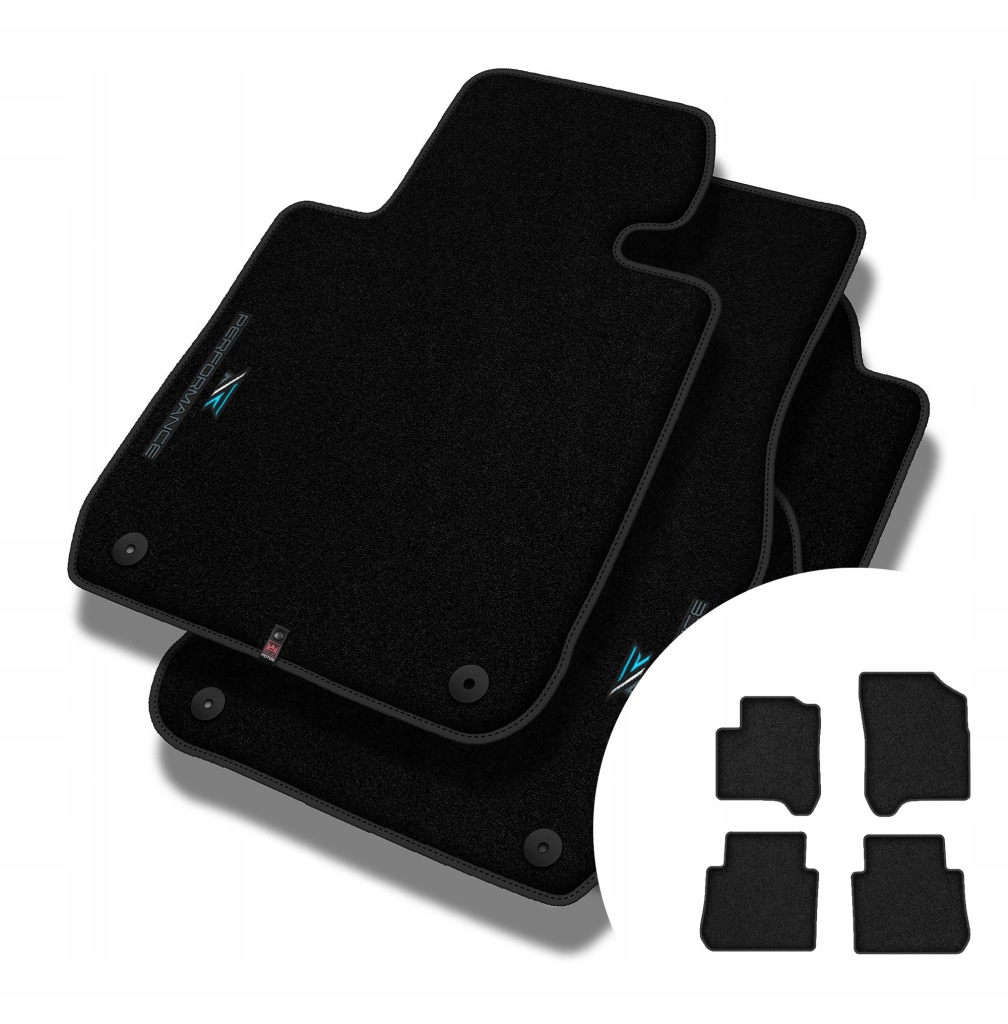 Velurové koberce Performance Premium pro Citroen C3 Picasso 2008-2017