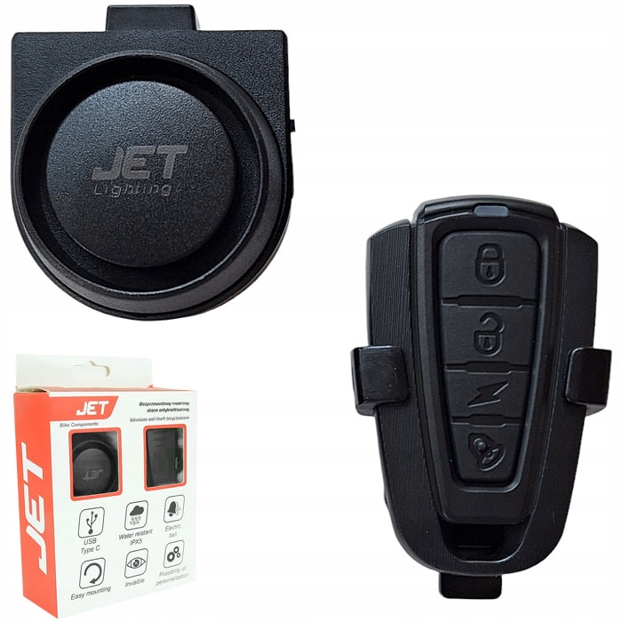 Alarm Jet A2 pro kolo, koloběžku dálkové ovládání