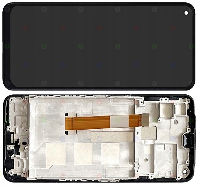 Oppo Realme 7 5G RMX2111 LCD Displej Rámeček