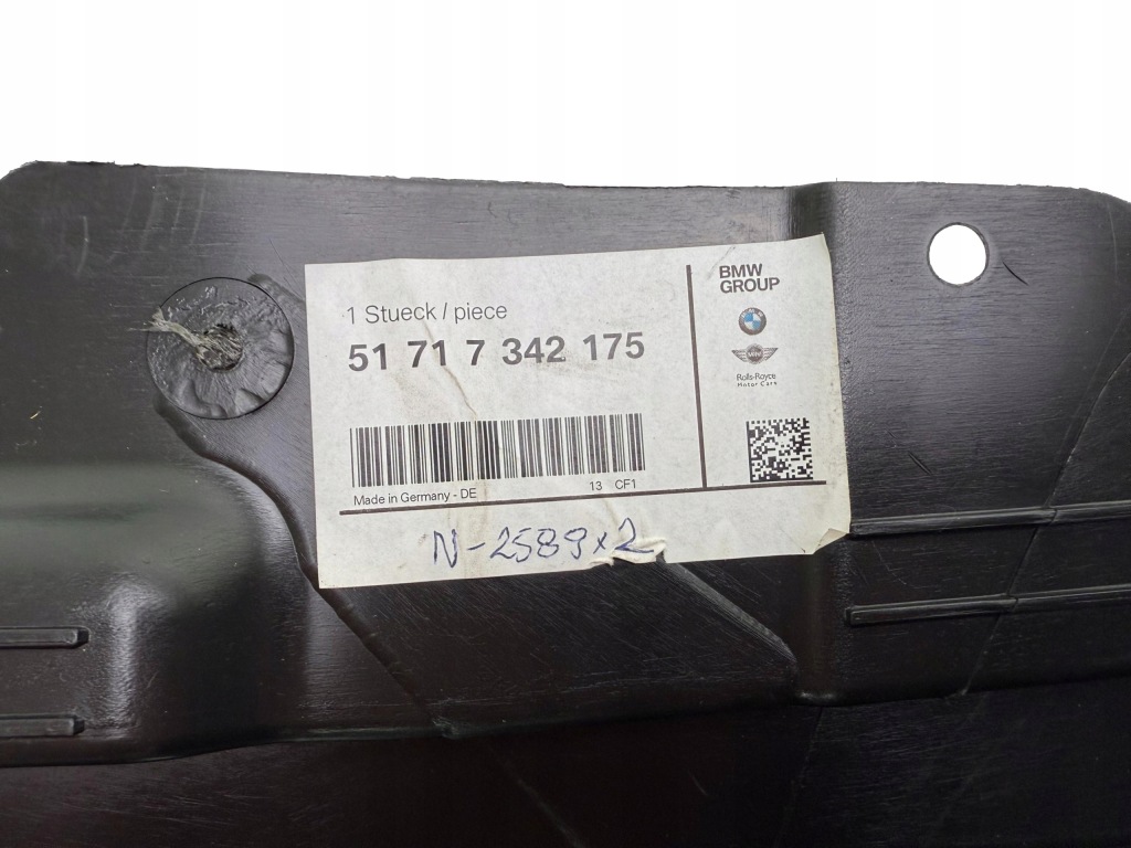 Bmw X1 F48 Oryginalne Nadkole Przód Przednie Lewe OE 7342175 — zdjęcie 4