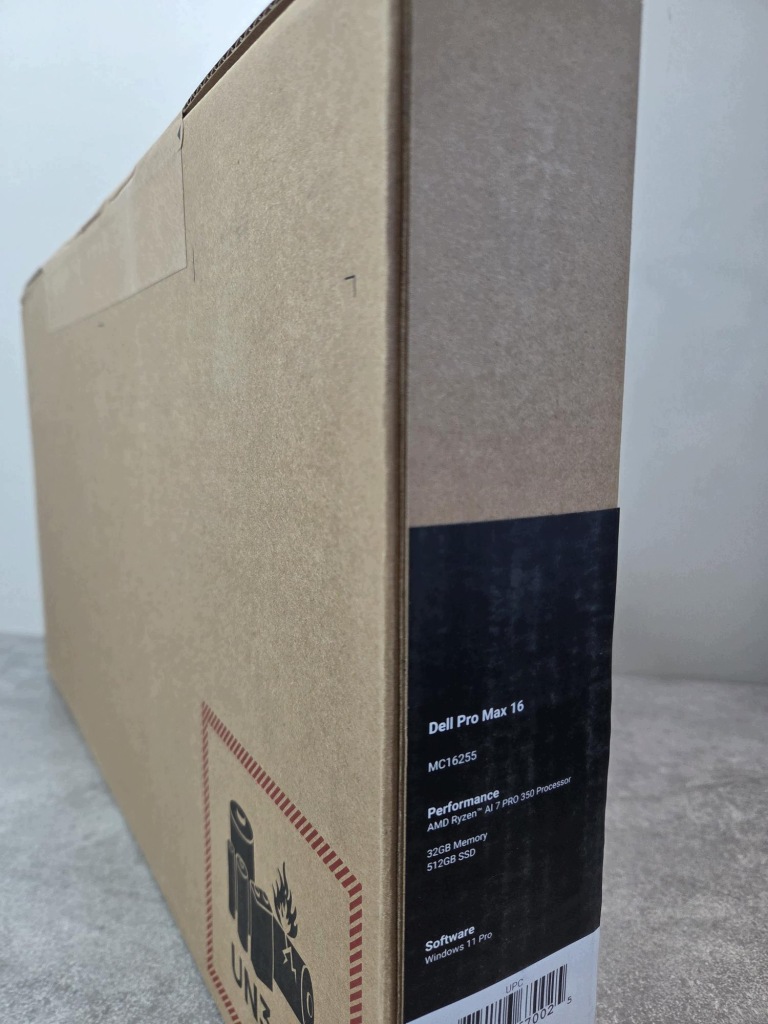 Dell Pro Max 16 MC16255 AI 7 PRO 350 32GB 512SSD FHD+ RTX PRO 500 11Prof
