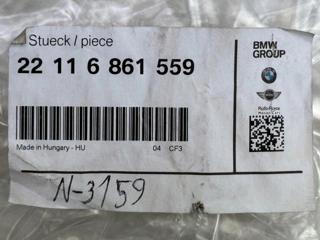 BMW G01 G11 G14 G20 G30 G32 Podpora Wspornik Łapa Silnika Lewa OE 6861559 — zdjęcie 5