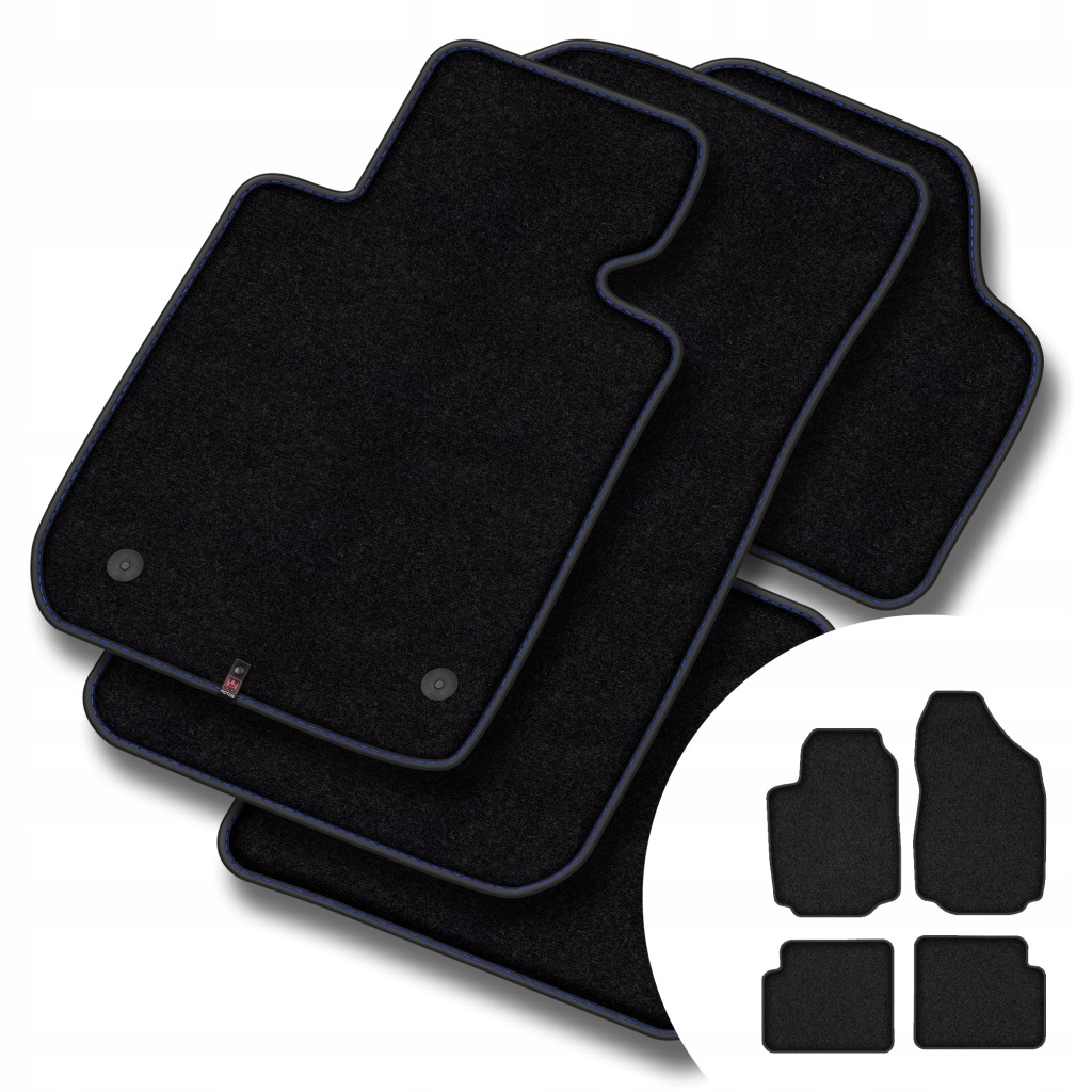 Velurové koberce Premium pro Fiat Stilo 2002-2008
