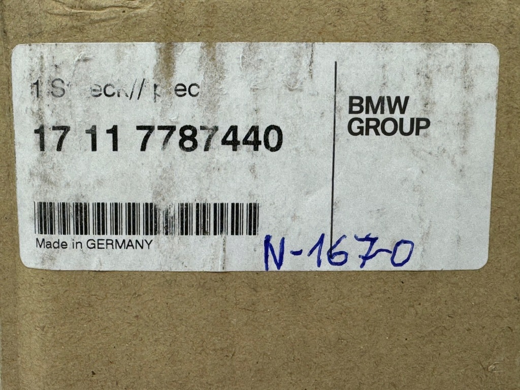 Bmw E60 E61 Diesel Chłodnica Wody 17117787440 Nowa Oryginał — zdjęcie 4