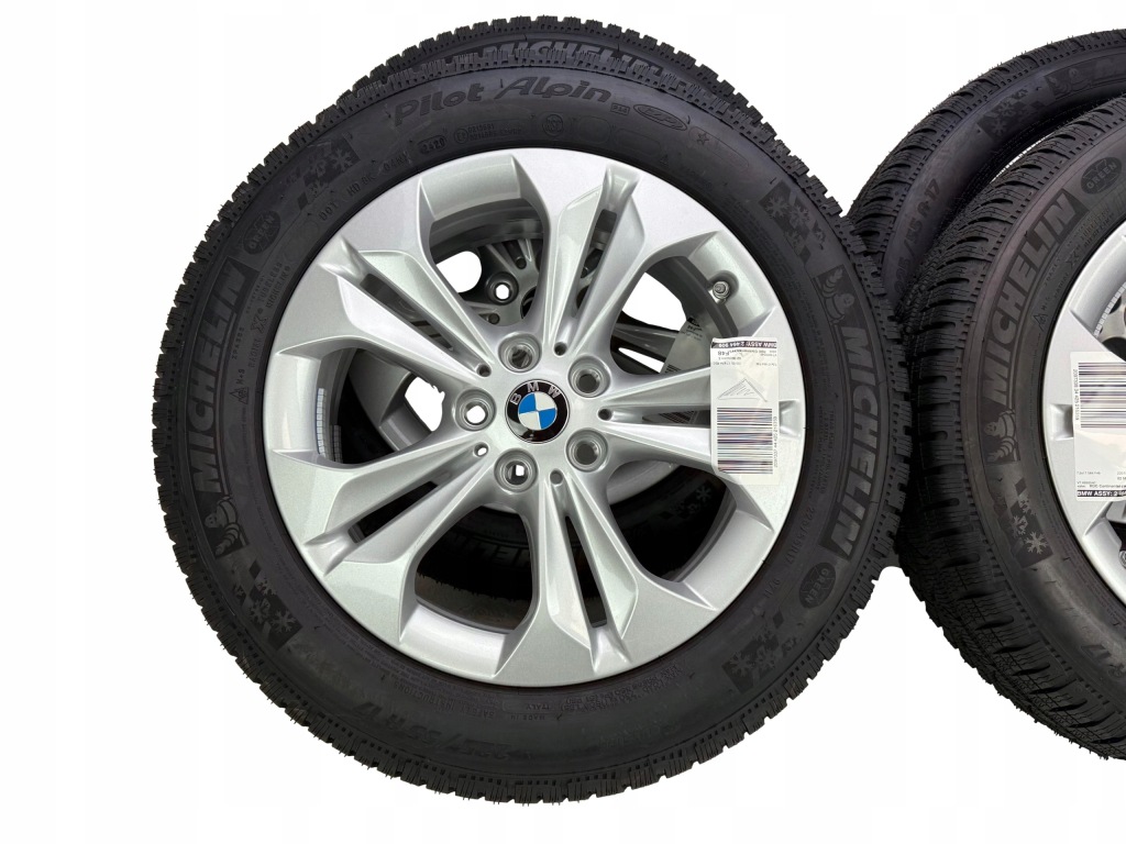 Bmw X1 F48 X2 F39 Felgi Koła Zimowe 225/55R17 Michelin Pilot Alpin 97H NOWE — zdjęcie 2