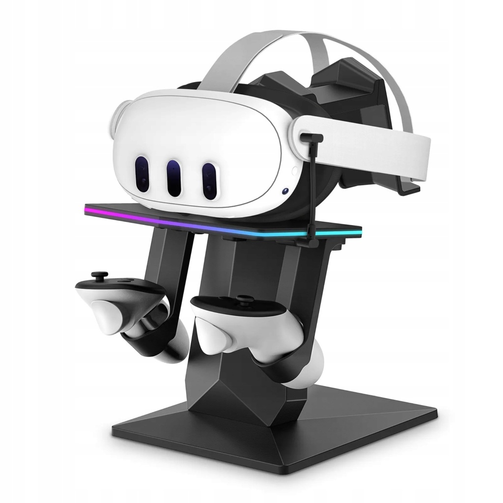 Rgb nabíjecí stojan pro Meta Quest 3S/3/2