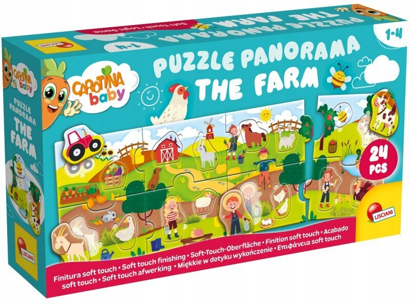 Vzdělávací Skládačka Sada Puzzle Puzzle rozvíjející motoriku Na Farmě