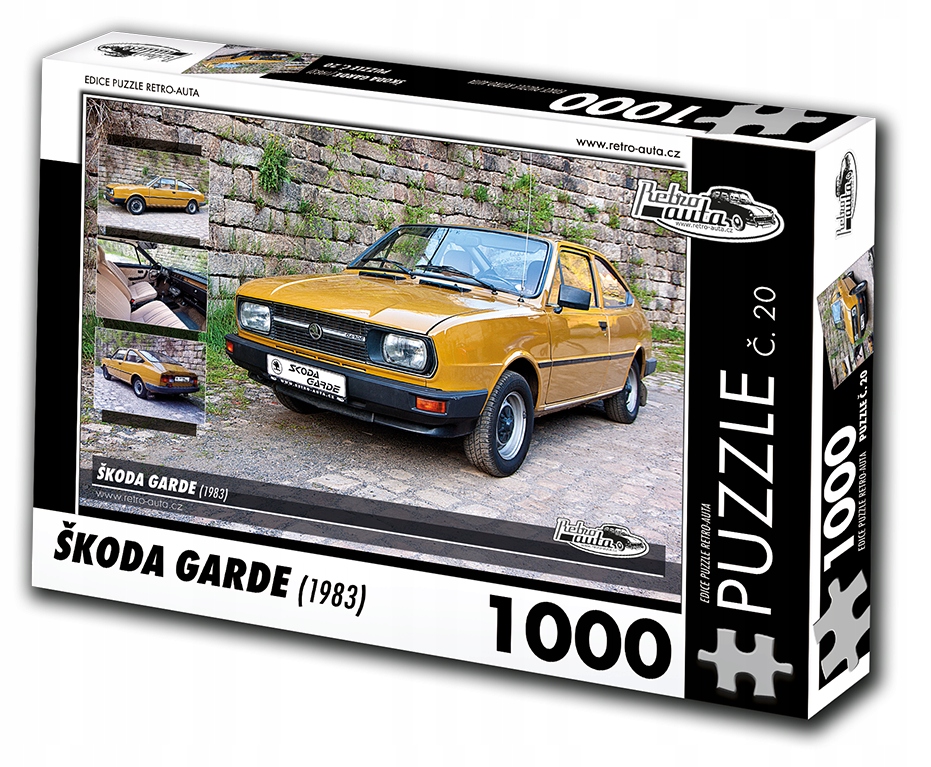 Puzzle č. 20 Škoda Garde (1983) 1000 dílků