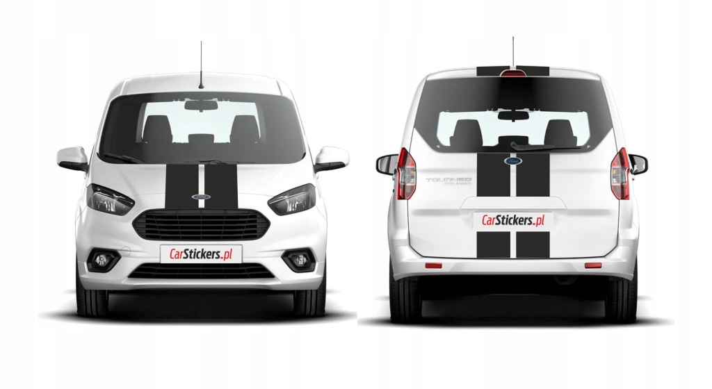 Samolepky maska a zadní část Ford Tourneo Courier
