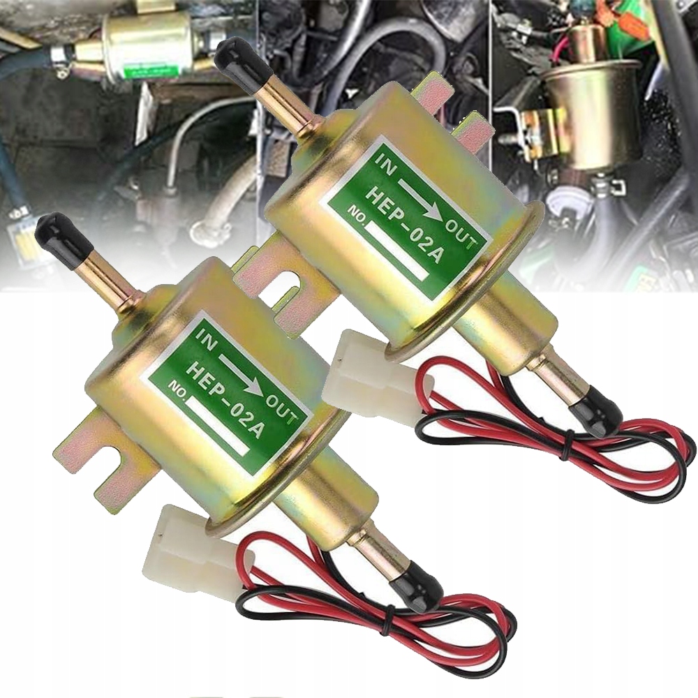 Pumpa Elektrická Průtoková Pumpa Na Palivo Olej Univerzální HEP-02A 12V