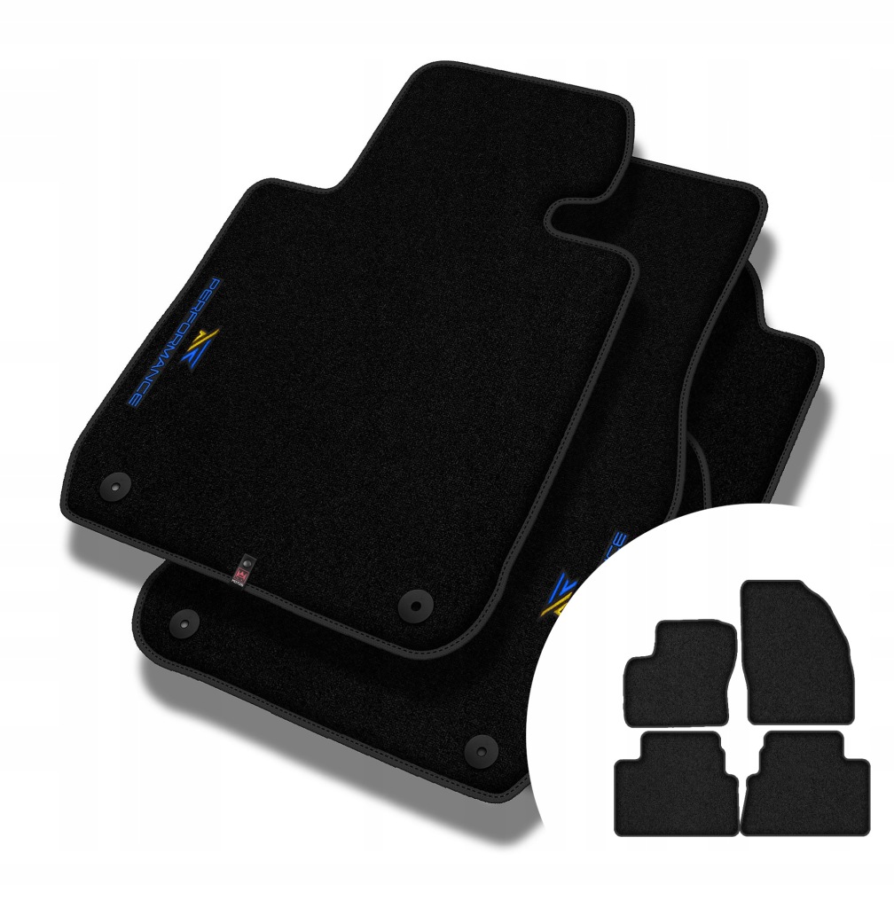 Velurové koberce Performance Premium pro Ford Fiesta V 2005-2008