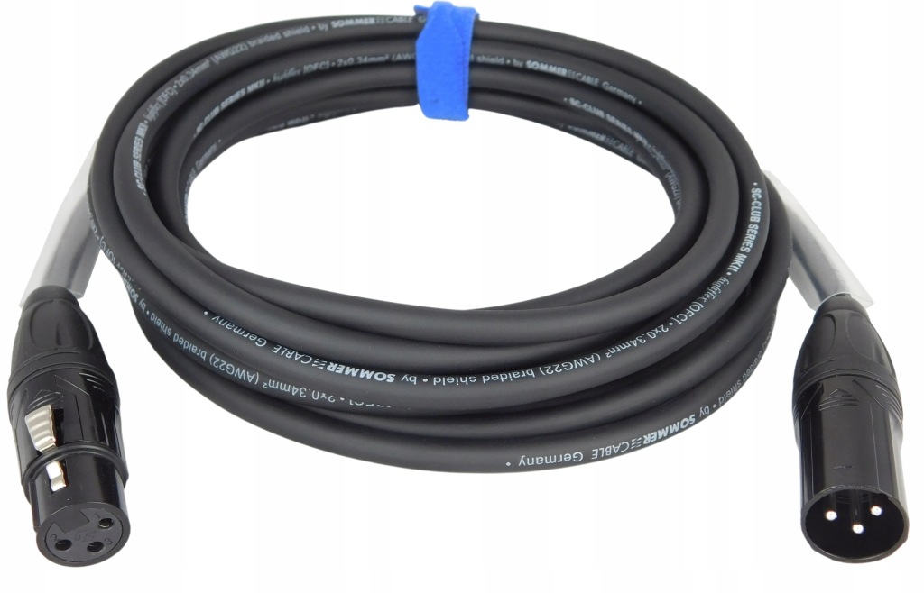 Sommer Club Mikrofonový Kabel Xlr Roxtone 75 m