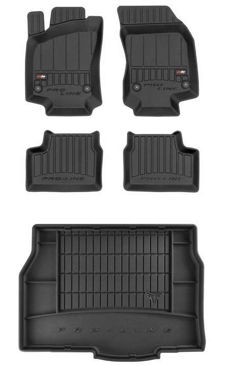 Set 3D gumové rohože Opel Astra 3 H Gtc Hb 2005-2010
