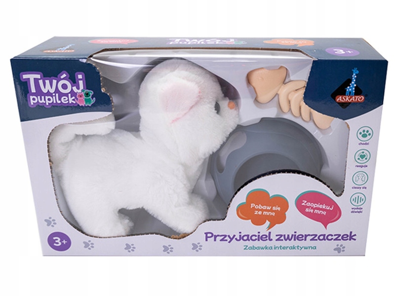 Hrací Kočička Interaktivní vzdělávací hračky pro miminka Kočka