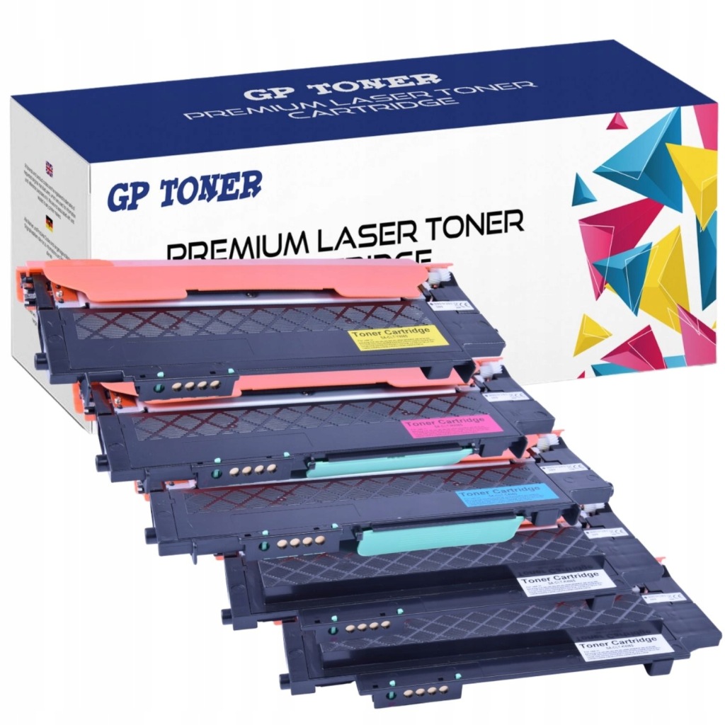 5x Toner pro Samsung CLT-406S CLP-360 360N 365 CLX-3300 3305 3305W SLC-460W