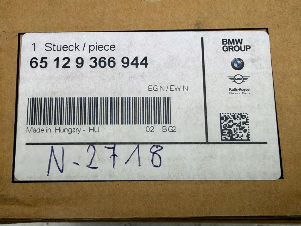 BMW 3 F30 F31 F35 Moduł Komfortu Harman OE 9366944 — zdjęcie 5