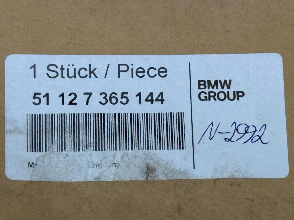 MINI Cooper F56 F57 Kratka Zderzaka Tylnego Tył Nowa OE 7365144 — zdjęcie 7