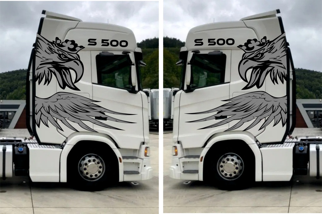 Samolepky Nálepka Scania Nový Model Vzor 20