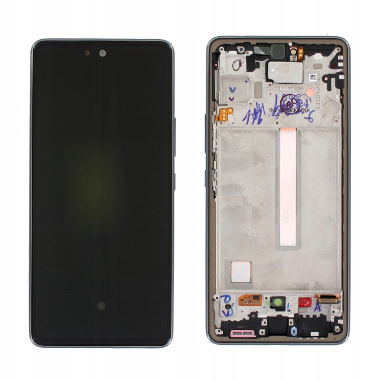 Org LCD displej Samsung A53 5G 2022 SM-A536 Černý S Rámečkem