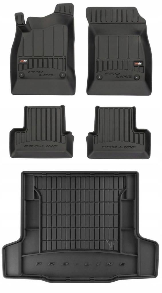 Set 3D Gumové rohože a rohože Chevrolet Cruze 1 Hb 2008-2016